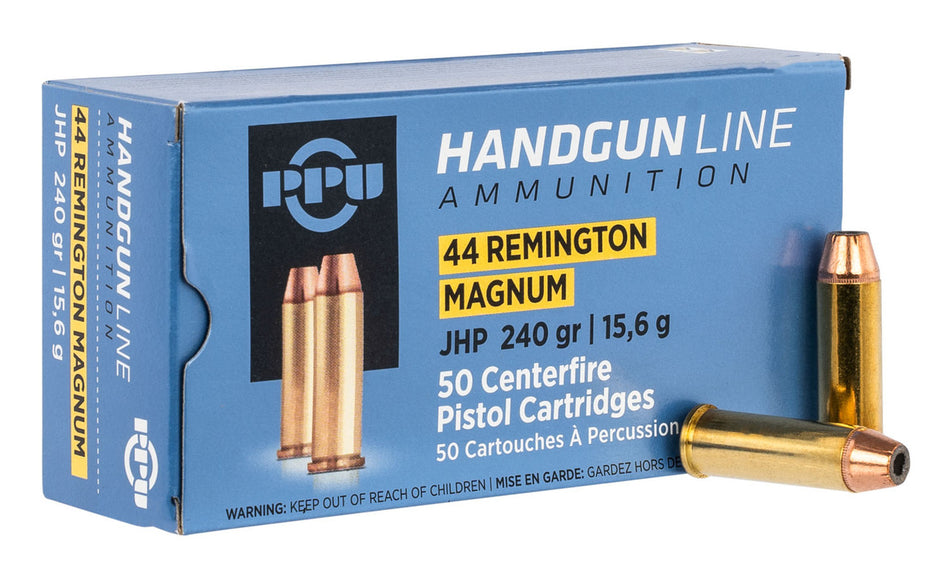 Prvi Partizan .44 Magnum Handgun Line 240gr JHP Ammo