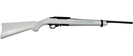 RUGER 10/22 CARBINE 22LR 18.5" BBL, WHITE SYNTHETIC 1-10RD