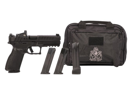 dSPRINGFIELD ARMORY ECHELON GEAR UP PKG U NOTCH 9MM PSTL 4.5" 4-17RD 1-20RD + RANGE BAG CT-1500