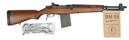 JAMES RIVER ARMORY BM-62 TANKER 7.62X51 NEW BBL & NEW STEEL BILLET CUT RECEIVER, 1-20RD MAG