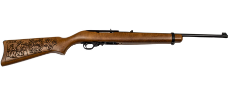 RUGER 10/22 22LR RIFLE BLUED/BIRCH 151ST DERBY EXCLUSIVE