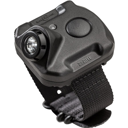 SUREFIRE 2211 COMPACT WRIST LIGHT RECHARGEABLE 15/60/300LM BLACK POLYMER