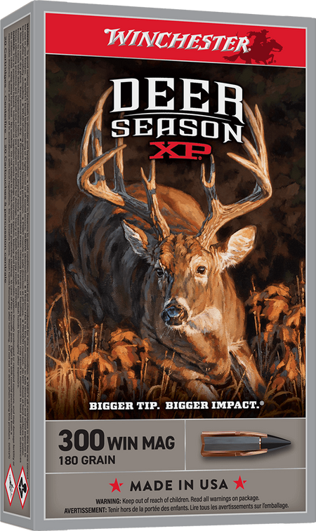 Winchester .300 Winchester Mag DEER SEASON XP 180gr PolyTip Ammo