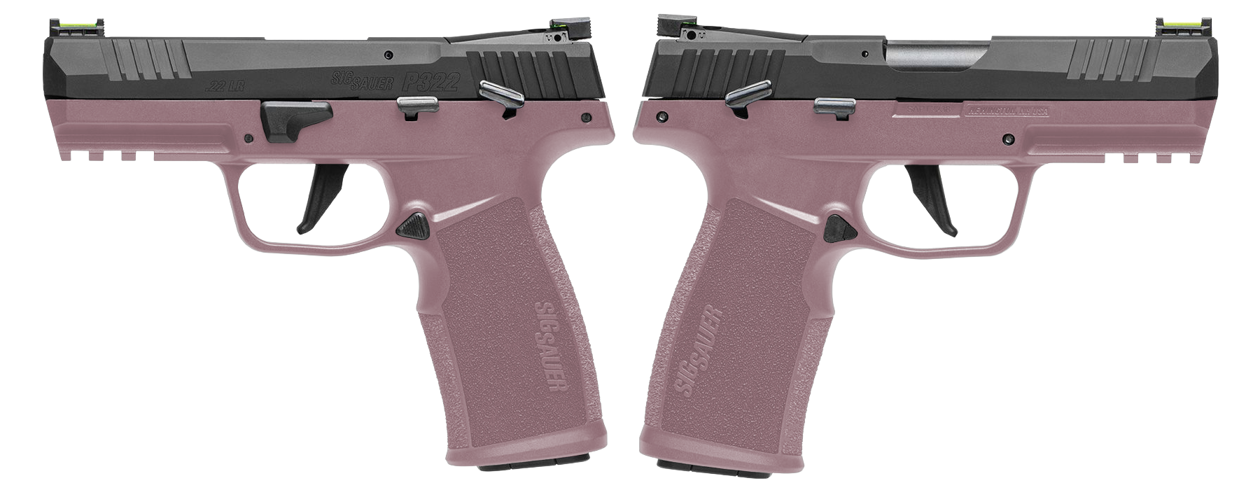 SIG SAUER P322C 22LR PSTL THRD BBL, O.R. 2-20RD ROSE GOLD - ORION EXCLUSIVE