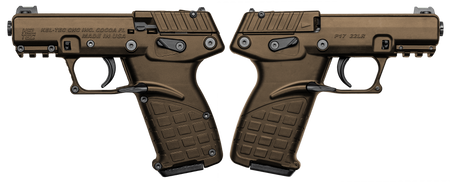 KELTEC P17 22LR PSTL BURNT BRONZE 16+1 3.93"
