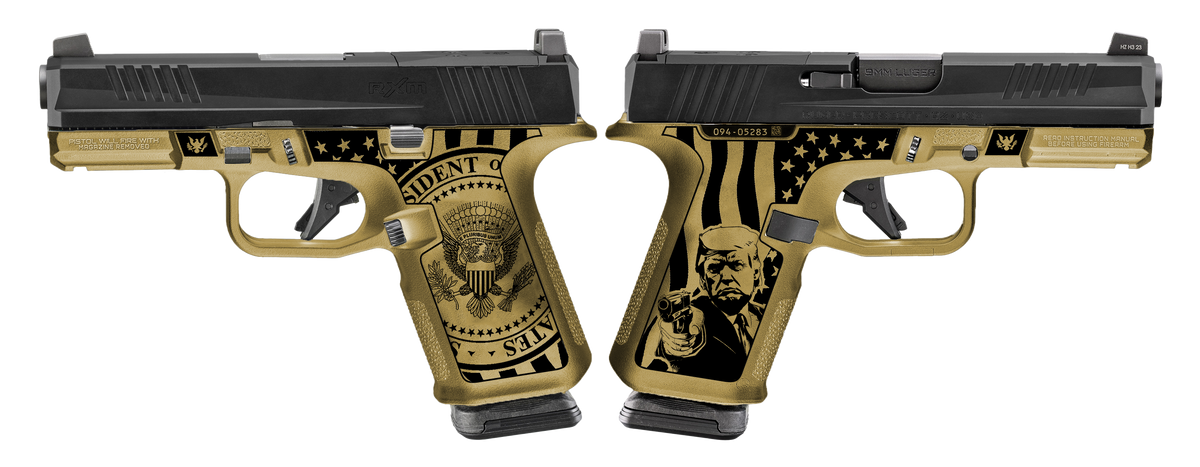 RUGER RXM 9MM PISTOL DON WICK 4" BBL O.R. 2-15RD MAGS - ORION EXCLUSIVE