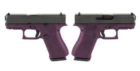 GLOCK G43X 9MM PISTOL 3.41" BLACK CHERRY NIGHT SIGHTS 2-10RD MAGS