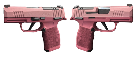 SIG SAUER P365X 9MM PSTL 3.1" TWO TONE BLUSH MS 2-12RD OPTC PLTE CVR