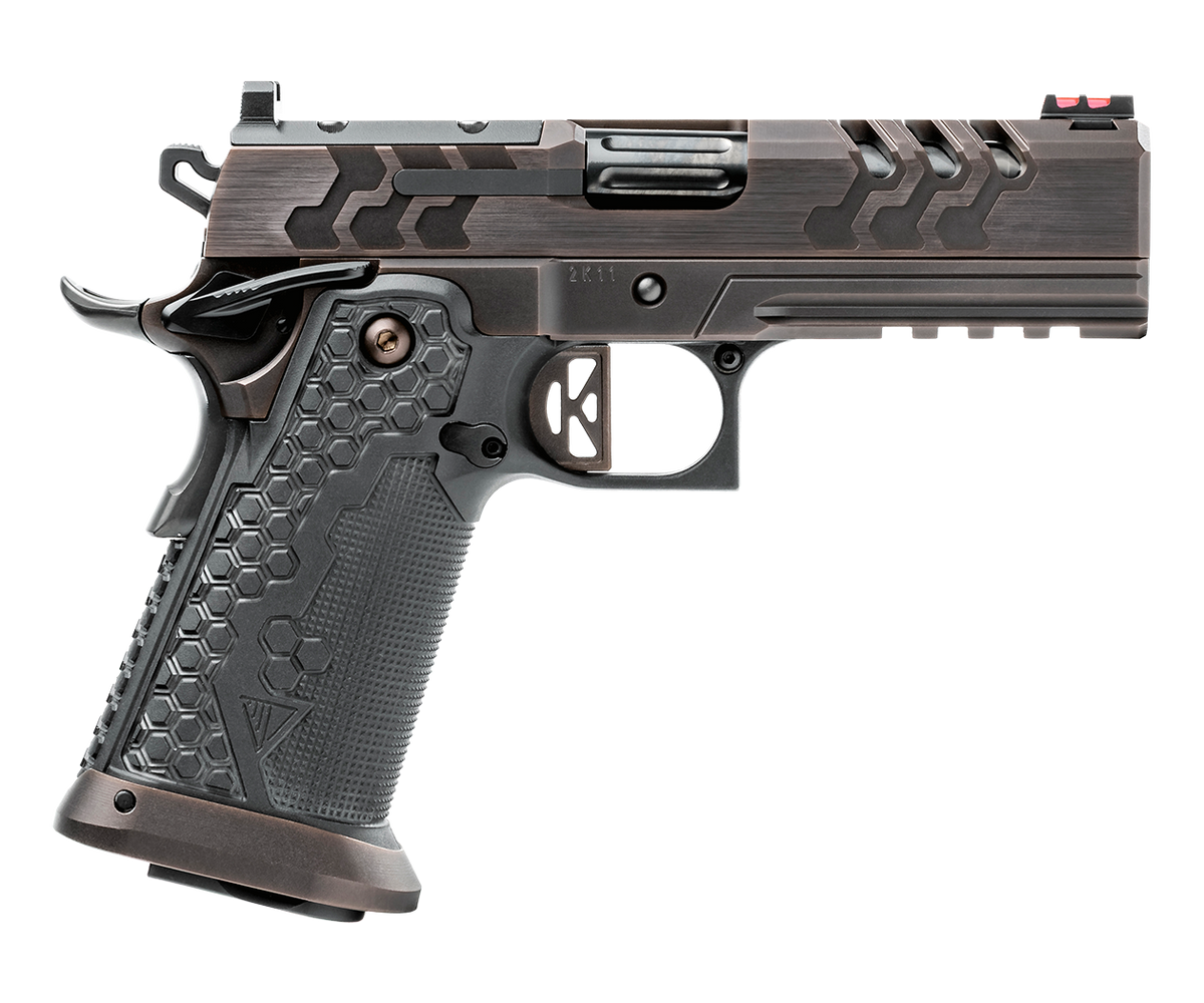 dKIMBER 2K11 PRO O.R. ROYAL 4.25" 45ACP PISTL BRONZE PVD 1-11RD, 1-13RD MAGS