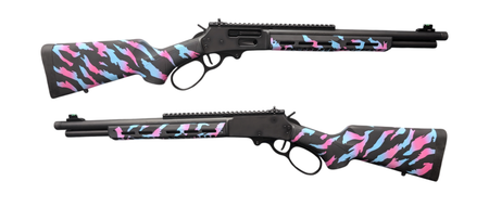 SMITH & WESSON 1854 STEALTH HUNTER MIAMI TIGER 44MAG LEVER ACTION 16.3" 8+1RD