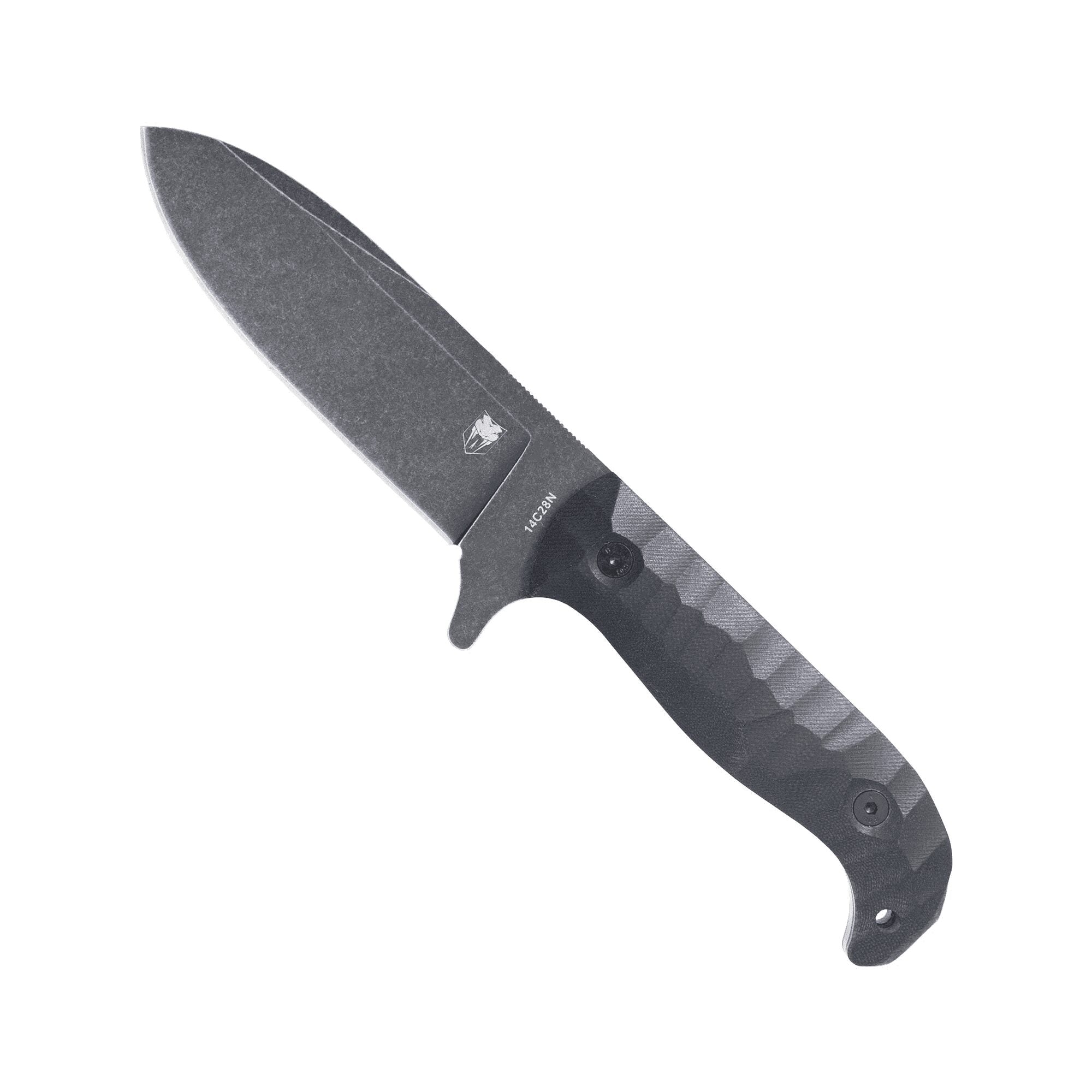 CobraTec PSK Knife Black Dark Stonewash Fixed Blade Black Dark Stonewash