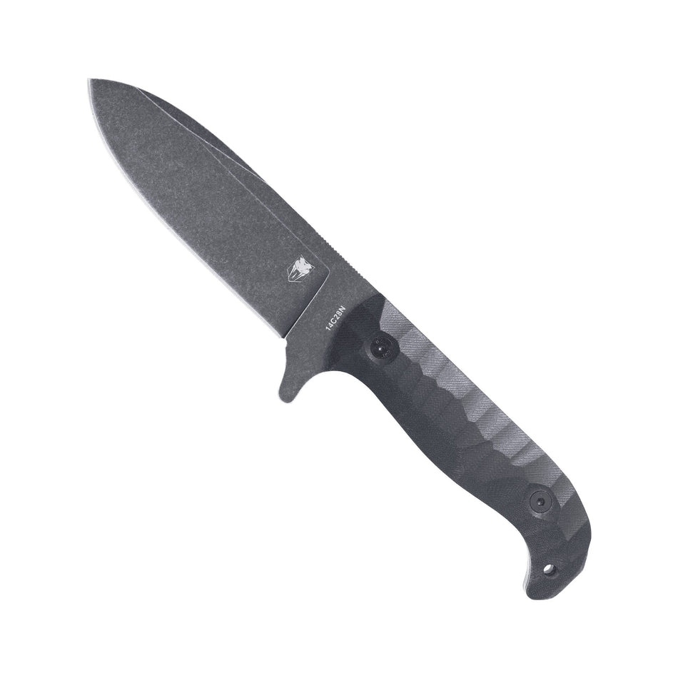 CobraTec PSK Knife Black Dark Stonewash Fixed Blade Black Dark Stonewash
