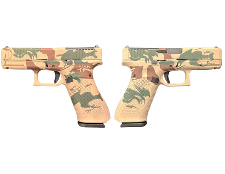 GLOCK 45 GEN 5 MOS RHODESIAN BRUSHSTROKE FS 9MM PISTOL FXD 5.5lb 3-17RD MAGS