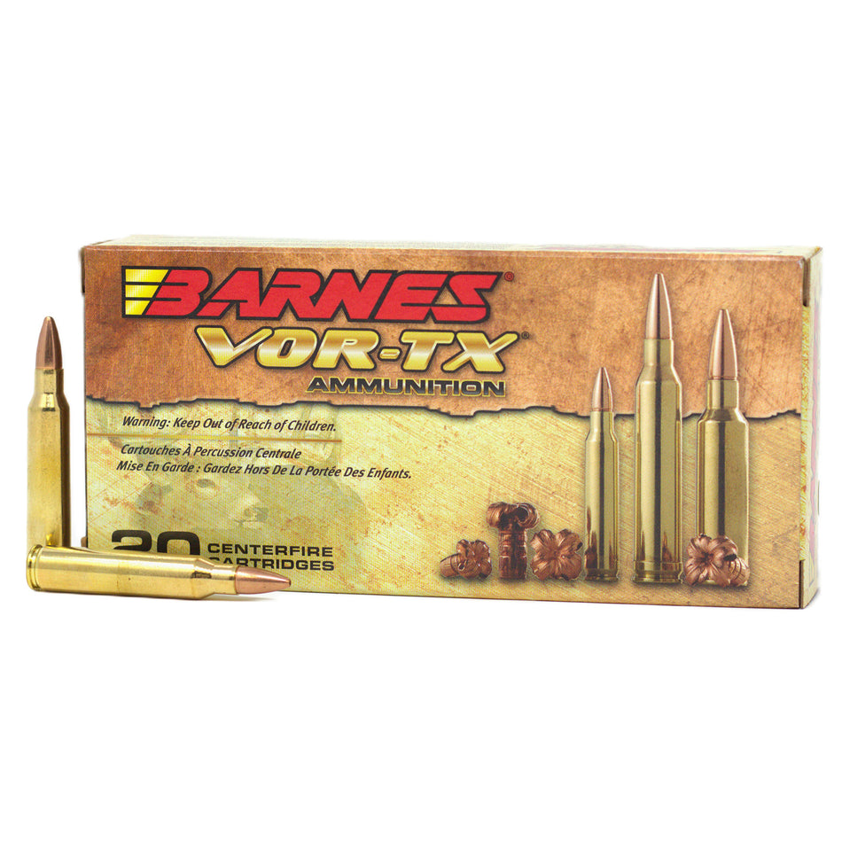 Barnes .223 Remington VOR-TX 55gr TSX FB Ammo 3240 FPS
