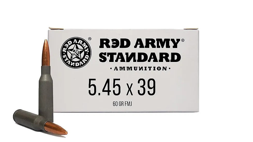 Red Army Standard 5.45x39mm 60 Gr FMJ Ammo