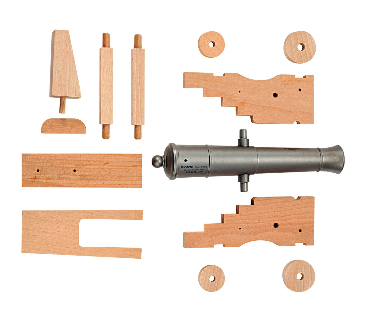 MINI OLD IRONSIDES CANNON KIT DESKTOP CANNON