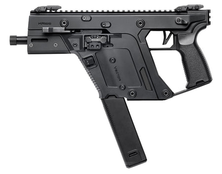 Kriss USA KV903PBL00 Vector SDP Gen3 9mm Luger 40+1 5.50" Black Nitride Threaded Barrel, M-LOK Handguard, Black Picatinny Rail Receiver & Rear, Black Polymer Grip, Ambidextrous, Glock Mag Compatible