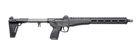 Kel-Tec SUB2K9GLKBLK10 SUB2000 Gen3 9mm Luger 10+1 16.15" Black Steel Threaded Barrel, Black Picatinny Rail Aluminum Receiver, M-LOK Handguard, Black Synthetic Folding Stock, Black Polymer Grip
