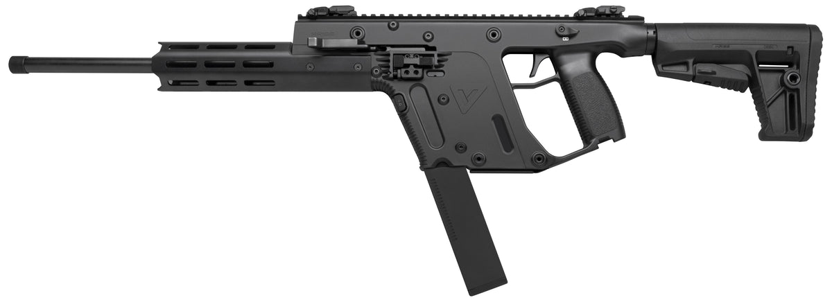 Kriss USA KV22CBL03 Vector CRB Gen2 Full Size 22 LR 30+1 16" Black Nitride Threaded Barrel, Black Picatinny Rail Aluminum Receiver, M-LOK Handguard, Black 6 Position Synthetic Stock, Black Polymer Gri