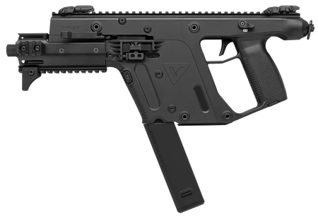 Kriss USA KV45PBL30 Vector Enhanced SDP Gen2 45 ACP 30+1 6.50" Black Nitride Threaded Barrel, Black Picatinny Rail, MK5M Modular Rail, Glock Magazine Compatible