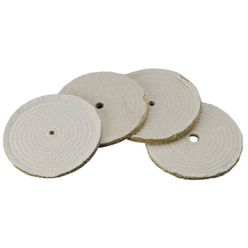 SISAL POLISHING WHEEL, 8" X .375", 1/2" ARBOR
