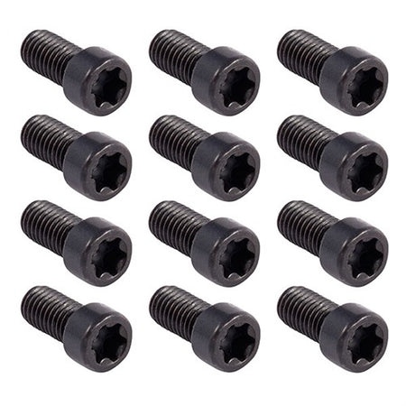 TORX HEAD BASE SCREWS, 6-48 THREAD, .260" LENGTH, BLUE