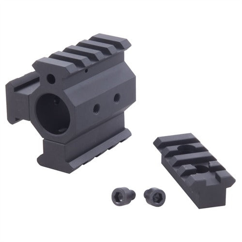 BRN AR-15 MODULAR GAS BLOCK KIT WITH RAIL, 0.750"