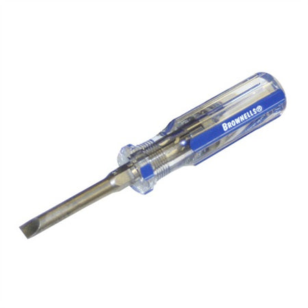 FIXED BLADE SCREWDRIVER #1, .12 SHANK, .030 BLADE THICKNESS