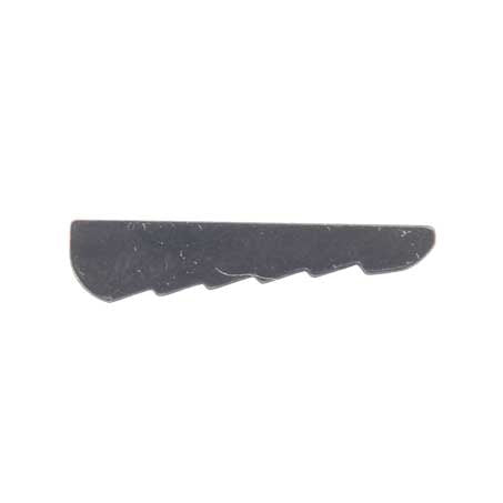 REAR SIGHT SINGLE STEP ELEVATOR 0.080" BLACK 6 PACK