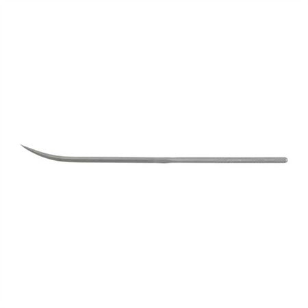 THREE SQUARE 60 DEGREE BENT NEEDLE FILE FINE CUT STEEL