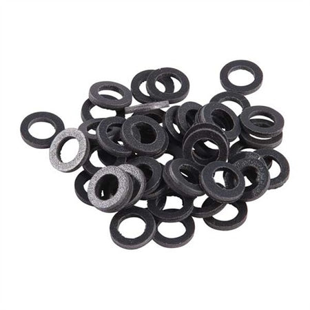 SWIVEL STUD SPACERS BLACK 50 PACK