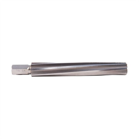 SPIRAL FLUTE LONG FORCING CONE REAMER, 16 GAUGE, 1/2" HEX
