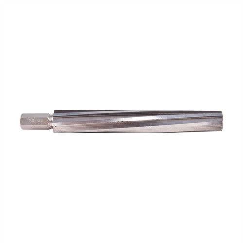 SPIRAL FLUTE LONG FORCING CONE REAMER, 20 GAUGE, 7/16" HEX
