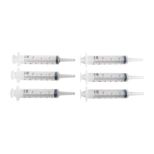 RE-USABLE SYRINGE, 50CC, 6 PACK