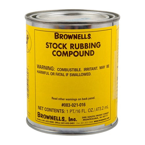 STOCK RUBBING COMPOUND, ORIIGINAL, 1 PINT