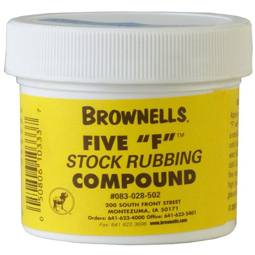 FIVE "F" STOCK RUBBING COMPOUND 2OZ