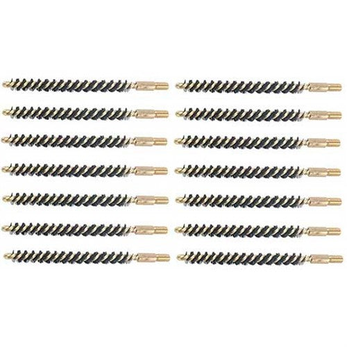 HEAVY WEIGHT NYLON RIFLE BRUSH 22 CALIBER CENTERFIRE 12 PACK