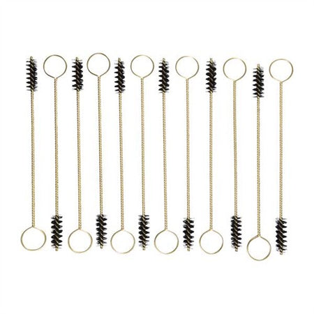 HANDGUN CLEANING BRUSHES, 10MM/.40 CALIBER, 12 PACK