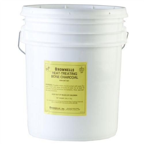 HEAT-TREATING BONE CHARCOAL, 10X28 SIEVE SIZE, 25 LBS