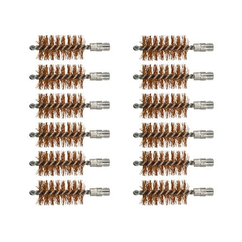 DOUBLE-TUFF BRONZE SHOTGUN BRUSH 10 GAUGE 12 PACK
