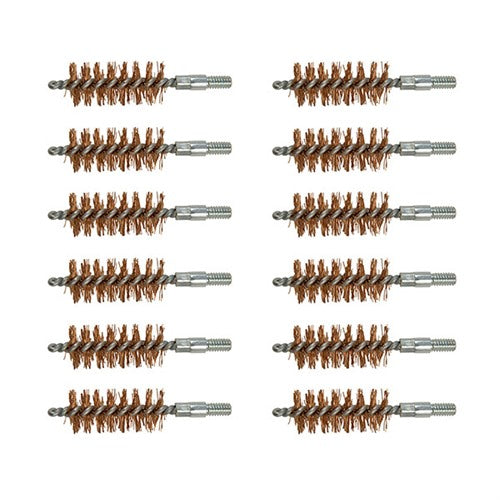 DOUBLE-TUFF BRONZE PISTOL BRUSH 50 CALIBER 12 PACK