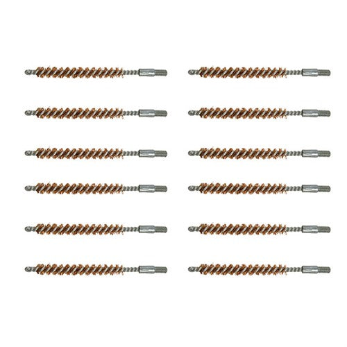 DOUBLE-TUFF BRONZE RIFLE BRUSH 6MM 12 PACK