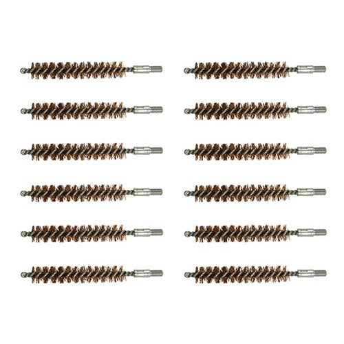 DOUBLE-TUFF BRONZE RIFLE BRUSH 375 CALIBER 12 PACK