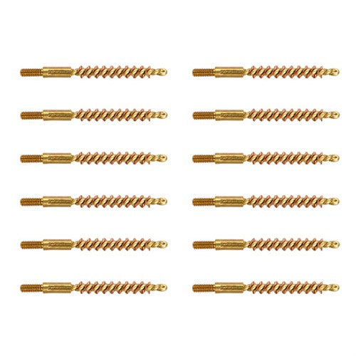 STANDARD LINE BRONZE PISTOL BRUSH 17 CALIBER 12 PACK