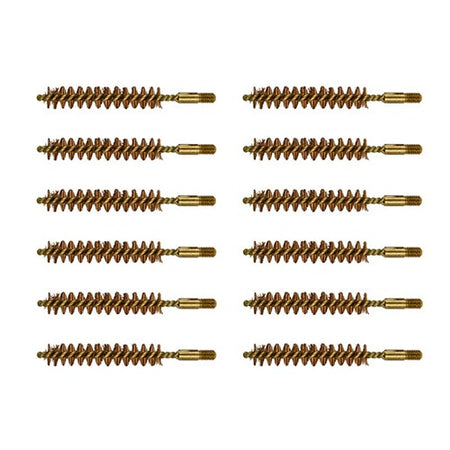 BEEFY BORE BRUSH, BRONZE, .375 CALIBER RIFLE, 12 PACK