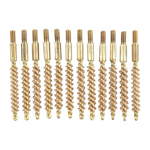 SPECIAL LINE BRASS RIFLE BRUSH 17 CALIBER 5-40 TPI 12 PACK