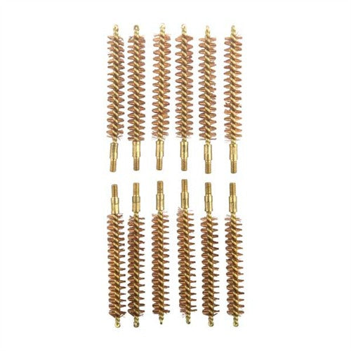 SPECIAL LINE BRASS RIFLE BRUSH 35/38/357 CALIBER 12 PACK