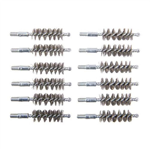 STANDARD LINE BRUSH, 10MM/.40/.41 CAL HANDGUN, SS, 12 PACK