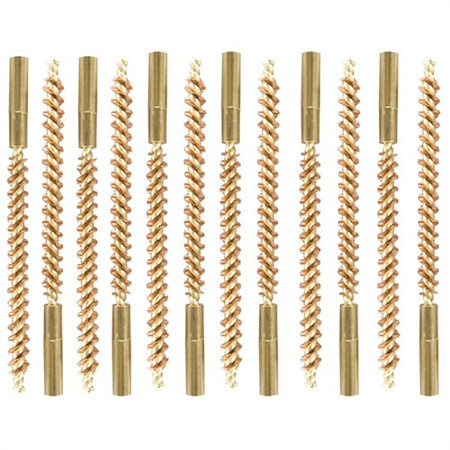 SPECIAL LINE DEWEY BRUSH, BRONZE, .22 CAL RF RIFLE, 12 PACK