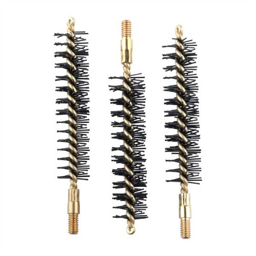 HEAVY WEIGHT NYLON RIFLE BRUSH 44/45 CALIBER 3 PACK